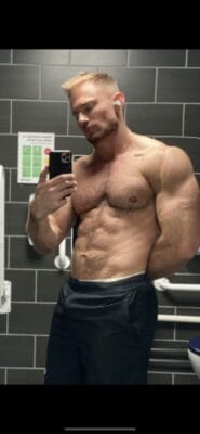 Hairy Blonde Muscle Man thick British OnlyFans - @bigvikingxxl